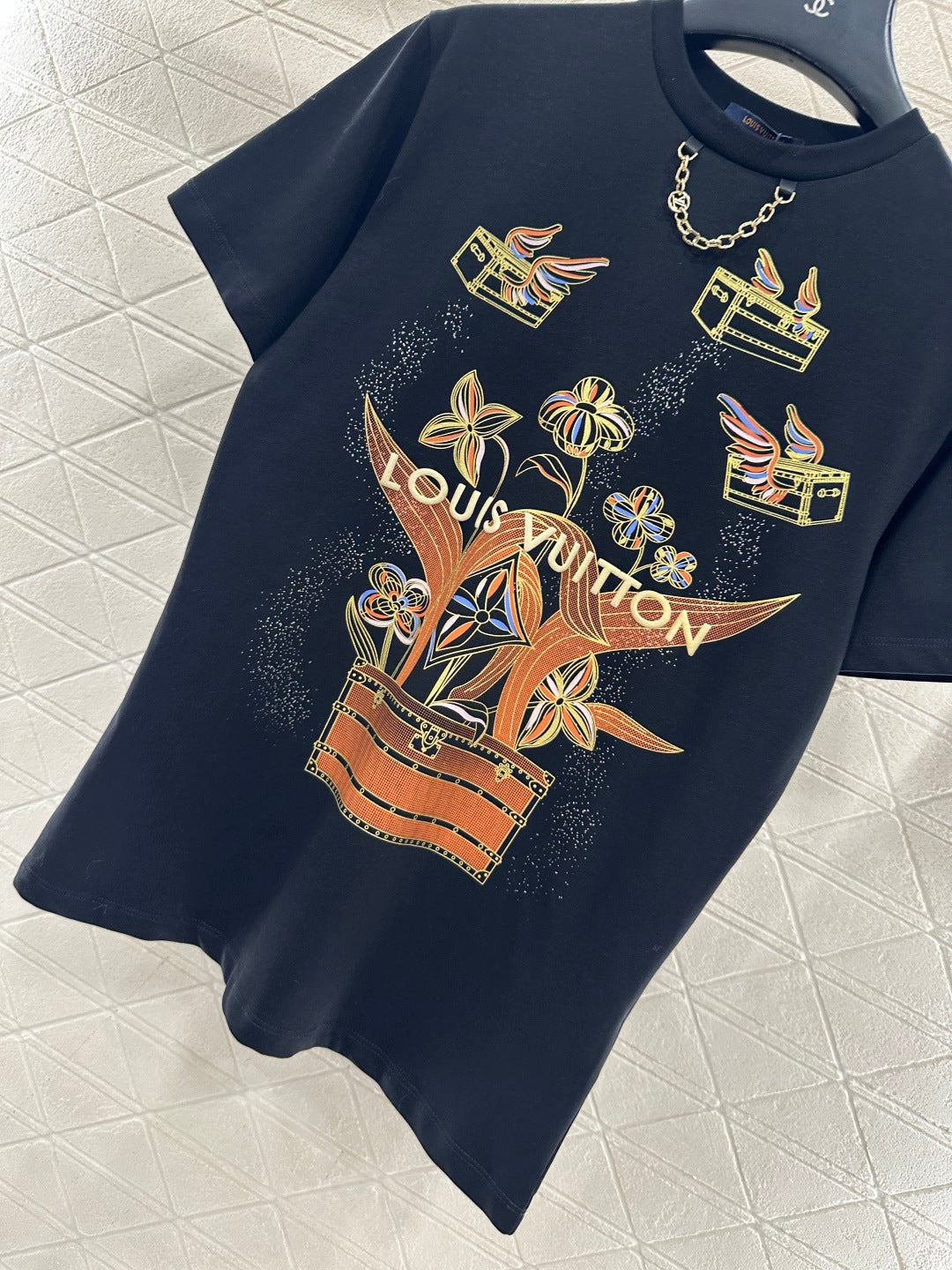 Crew Neck Logo Print T-Shirt