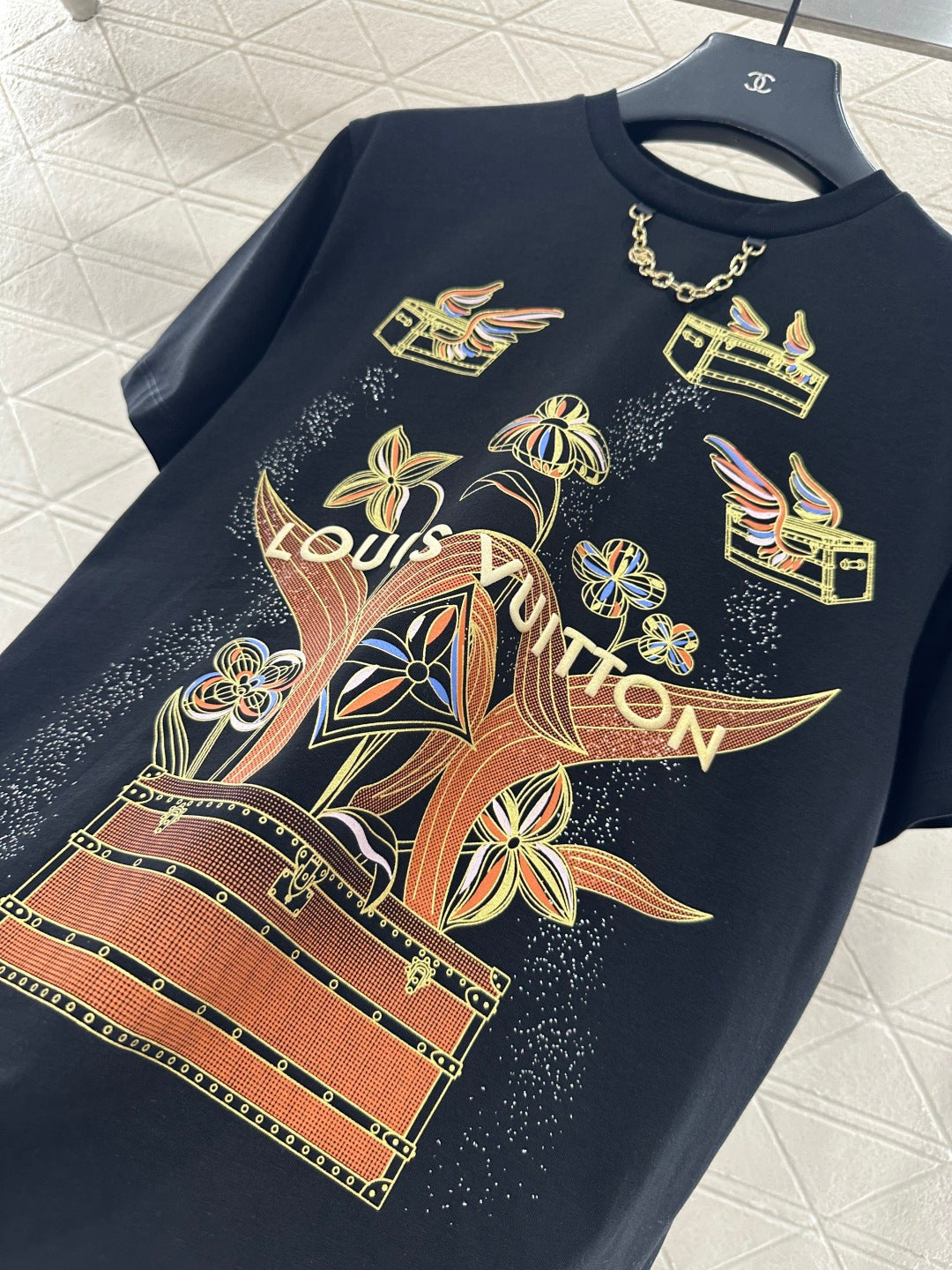 Crew Neck Logo Print T-Shirt