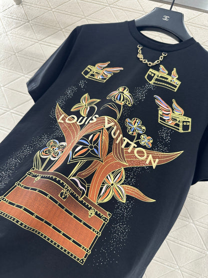 Crew Neck Logo Print T-Shirt