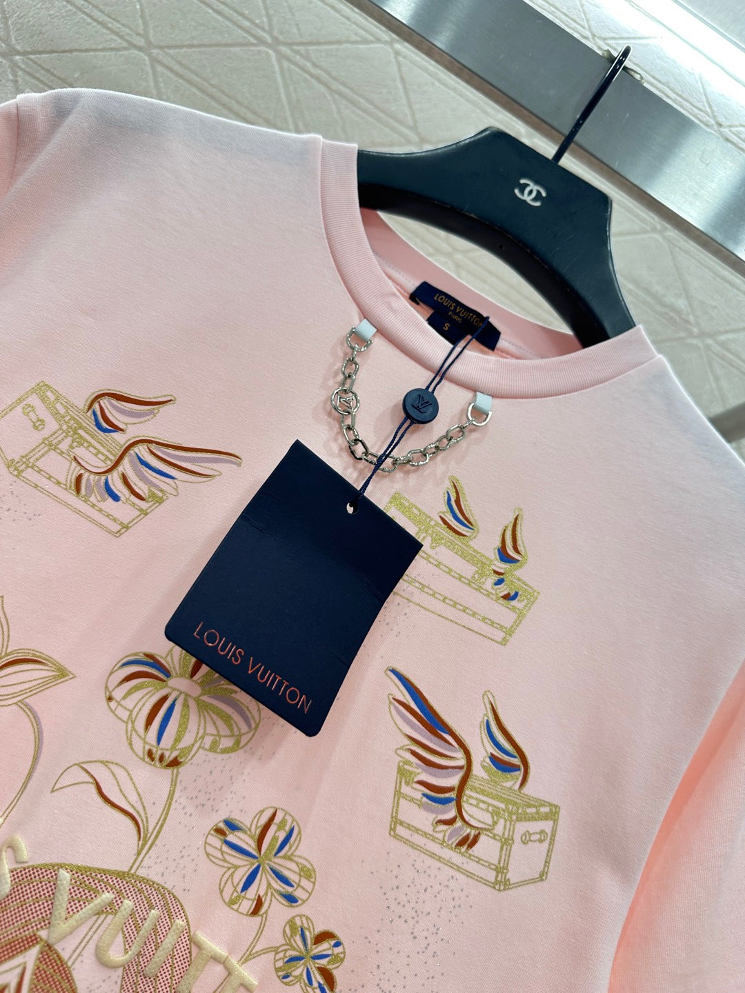Crew Neck Logo Print T-Shirt