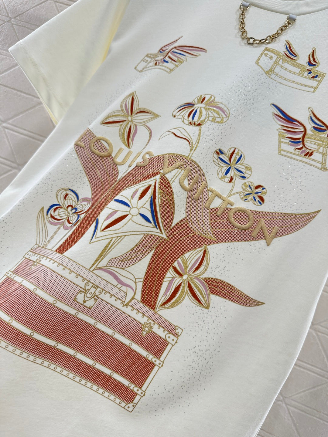 Crew Neck Logo Print T-Shirt
