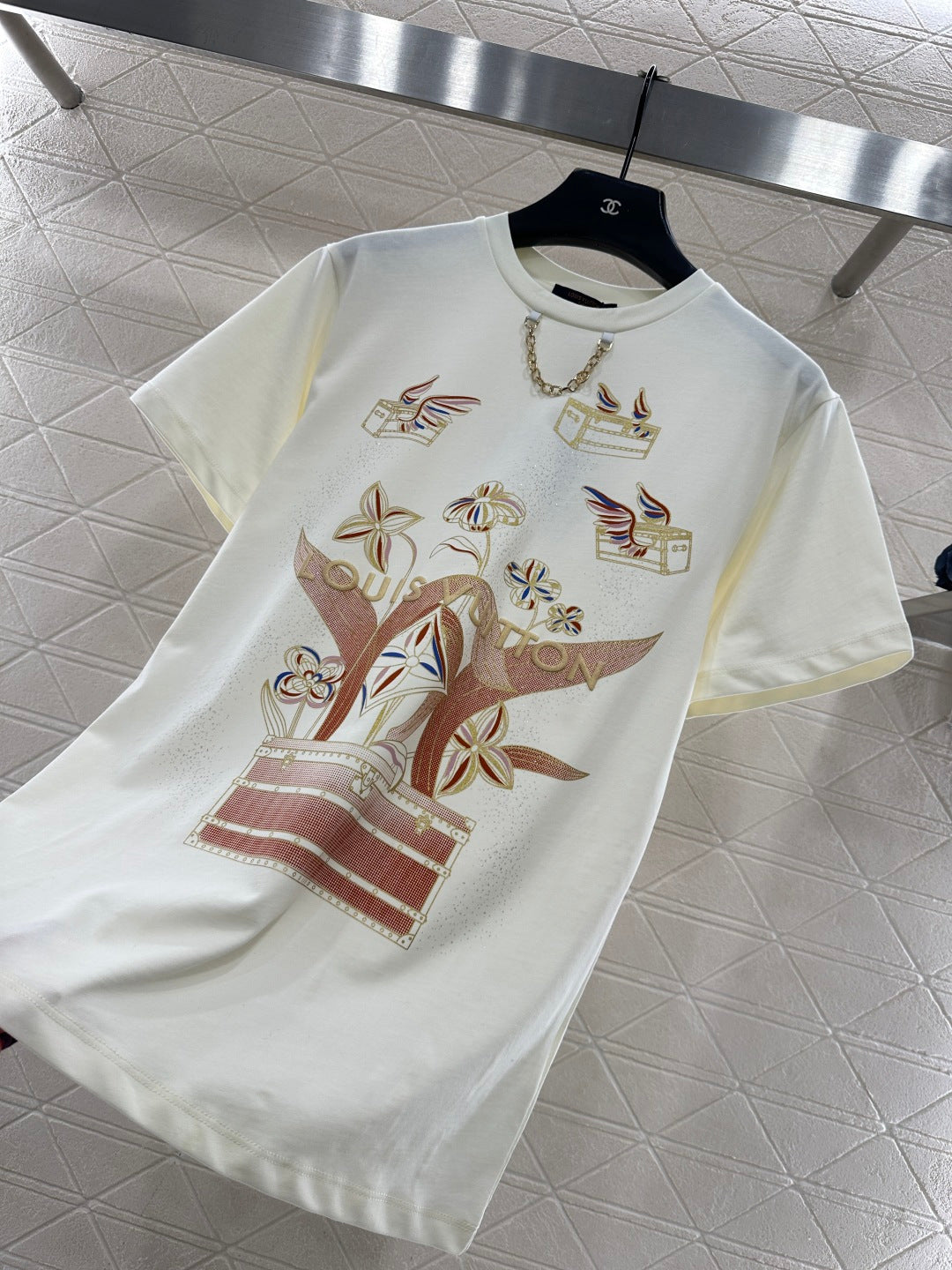 Crew Neck Logo Print T-Shirt