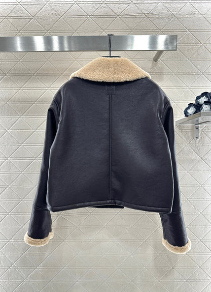 Eco-friendly Shearling Jacket