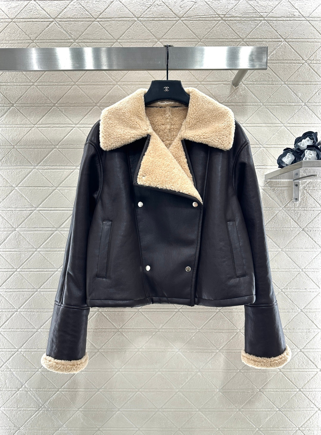 Eco-friendly Shearling Jacket