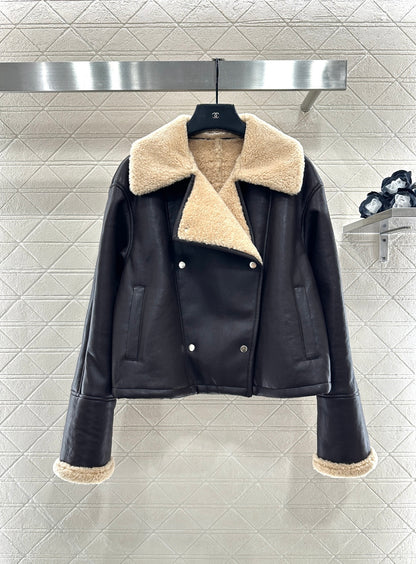 Eco-friendly Shearling Jacket