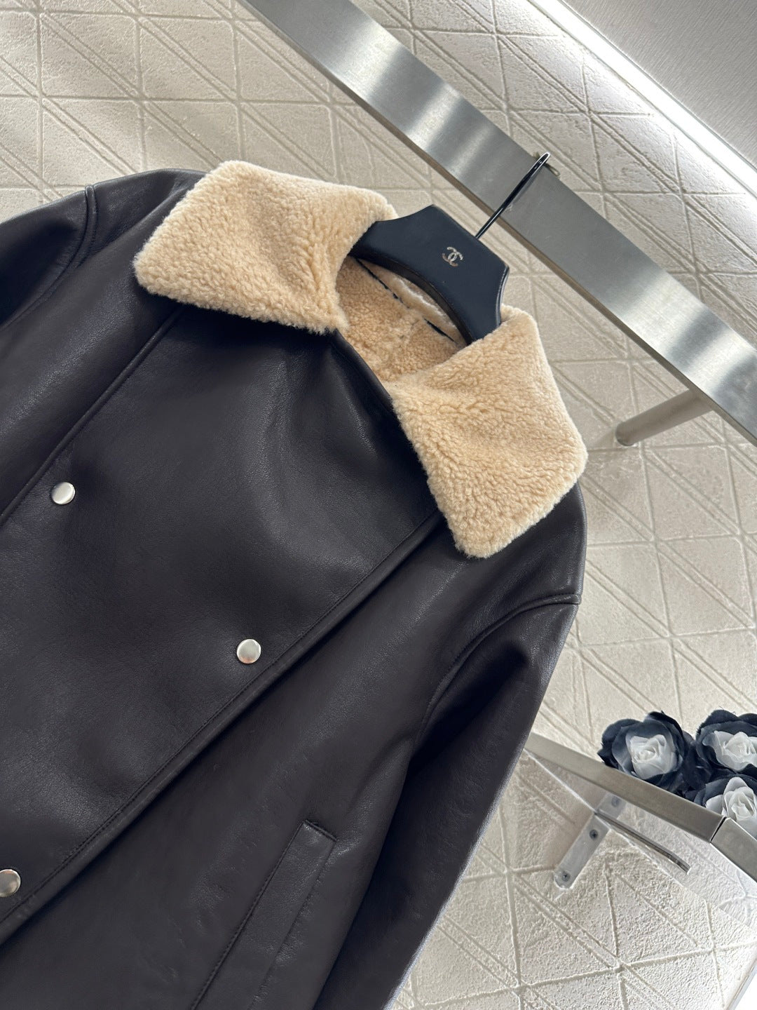 Eco-friendly Shearling Jacket