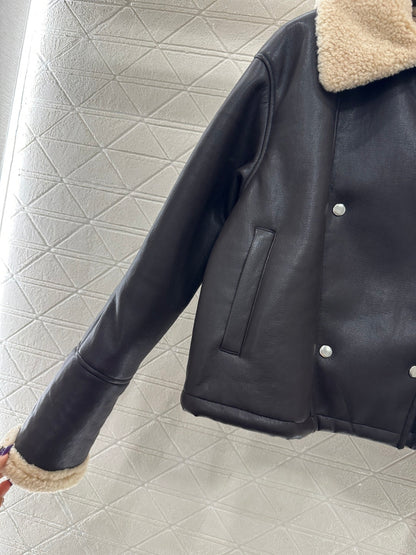 Eco-friendly Shearling Jacket