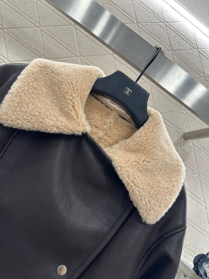 Eco-friendly Shearling Jacket