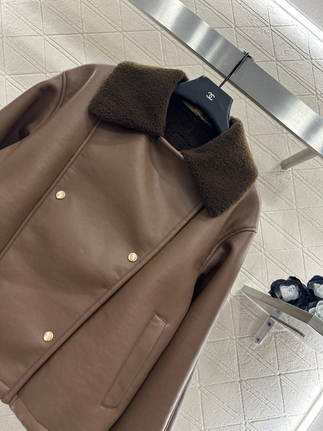 Eco-friendly Shearling Jacket