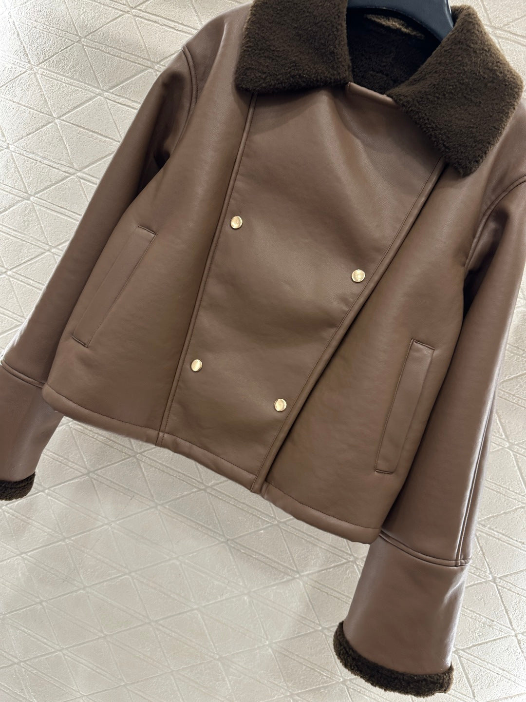 Eco-friendly Shearling Jacket