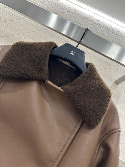Eco-friendly Shearling Jacket