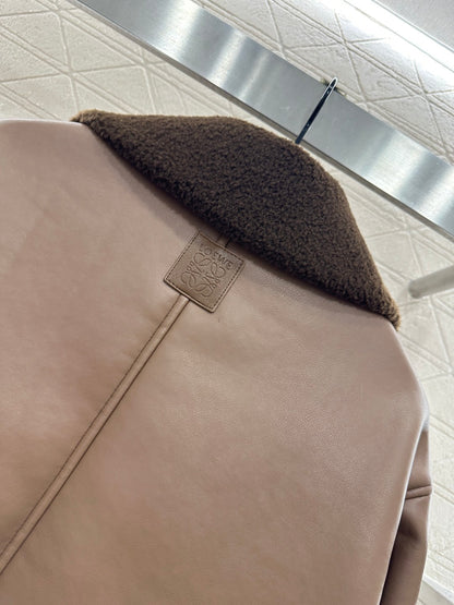 Eco-friendly Shearling Jacket