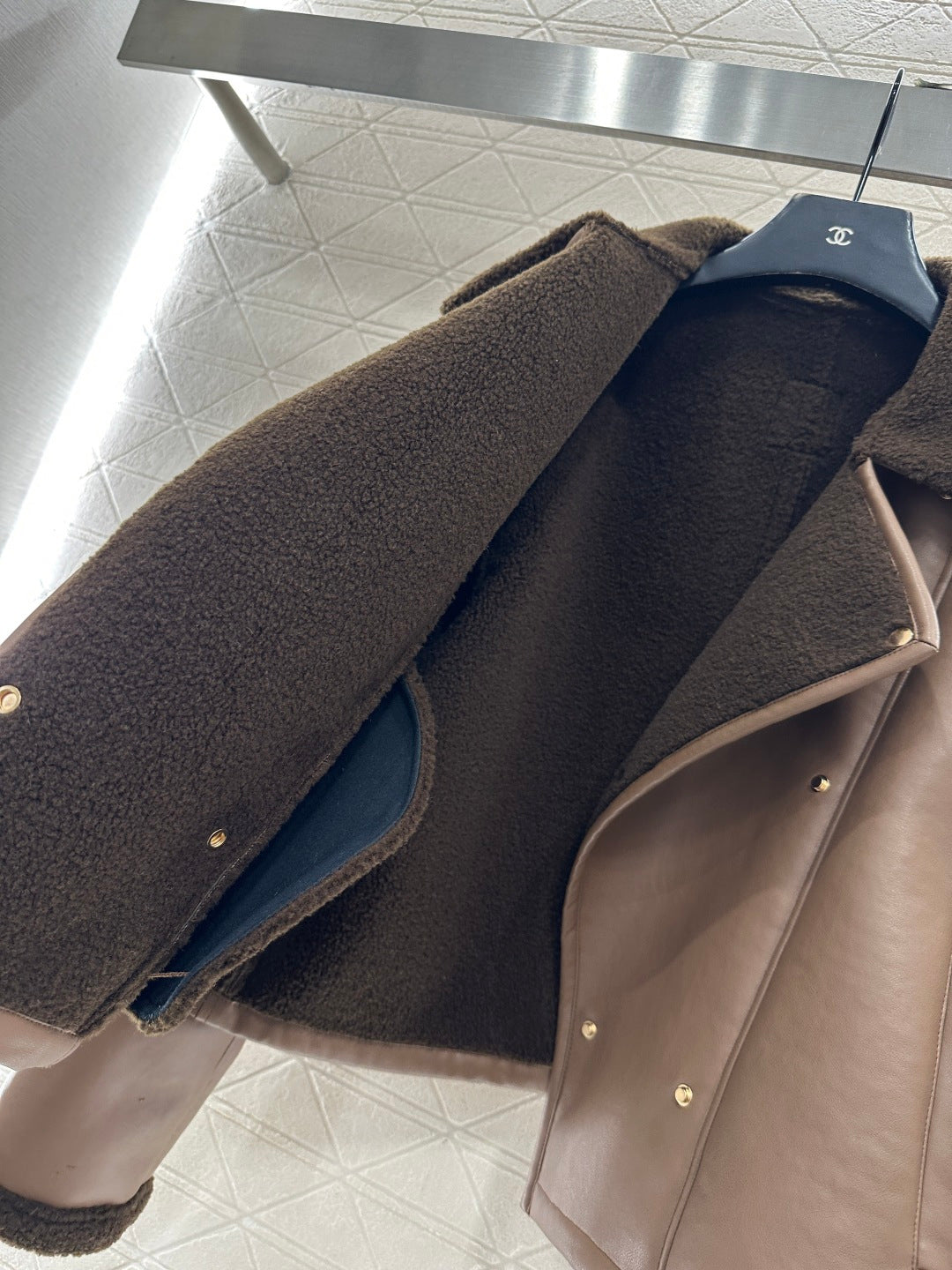 Eco-friendly Shearling Jacket