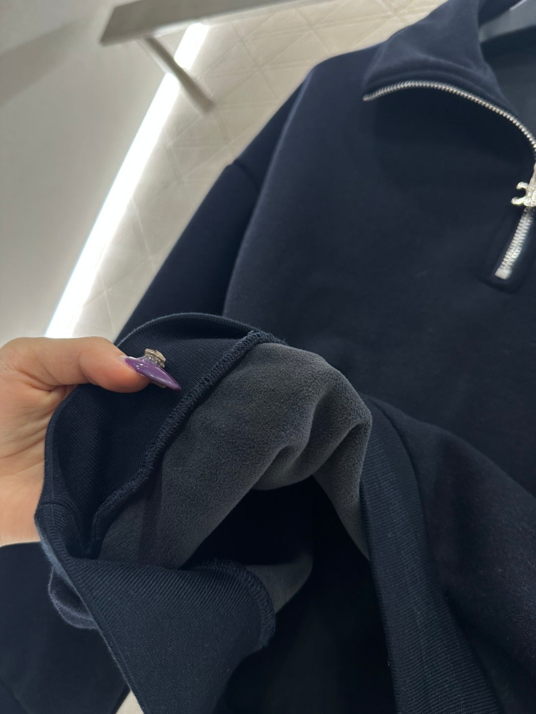 Lanterned Half-Open Placket Set
