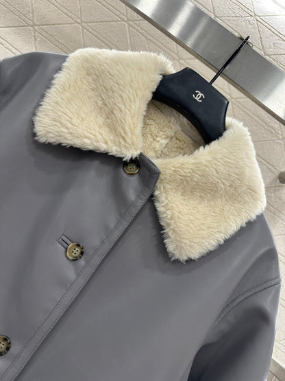 Eco-friendly Shearling Coat