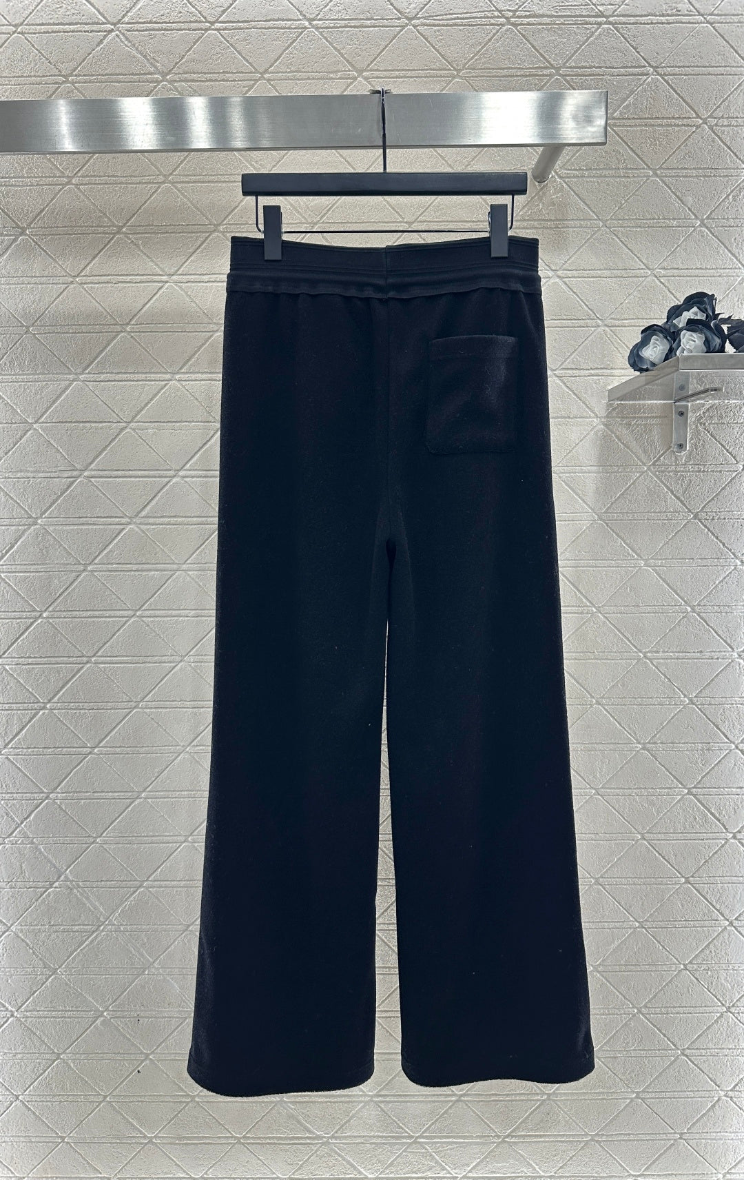 Fleece Casual Webbing Pants