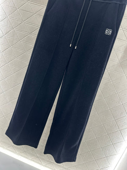 Fleece Casual Webbing Pants