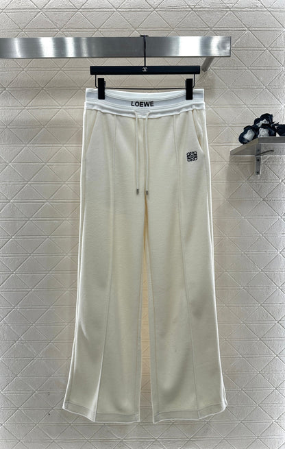 Fleece Casual Webbing Pants
