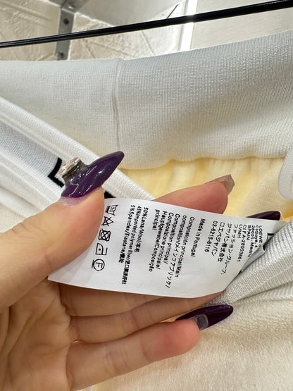 Fleece Casual Webbing Pants