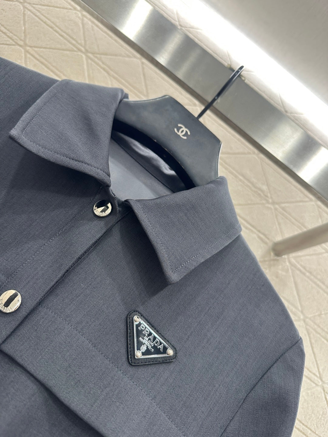 Located Shirt Dress with Belt