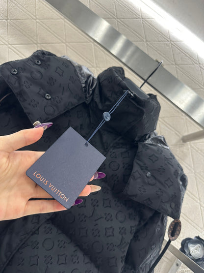 Detachable Jacquard Down Jacket
