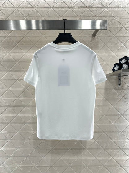 Rhinestone Beaded Logo T-Shirt