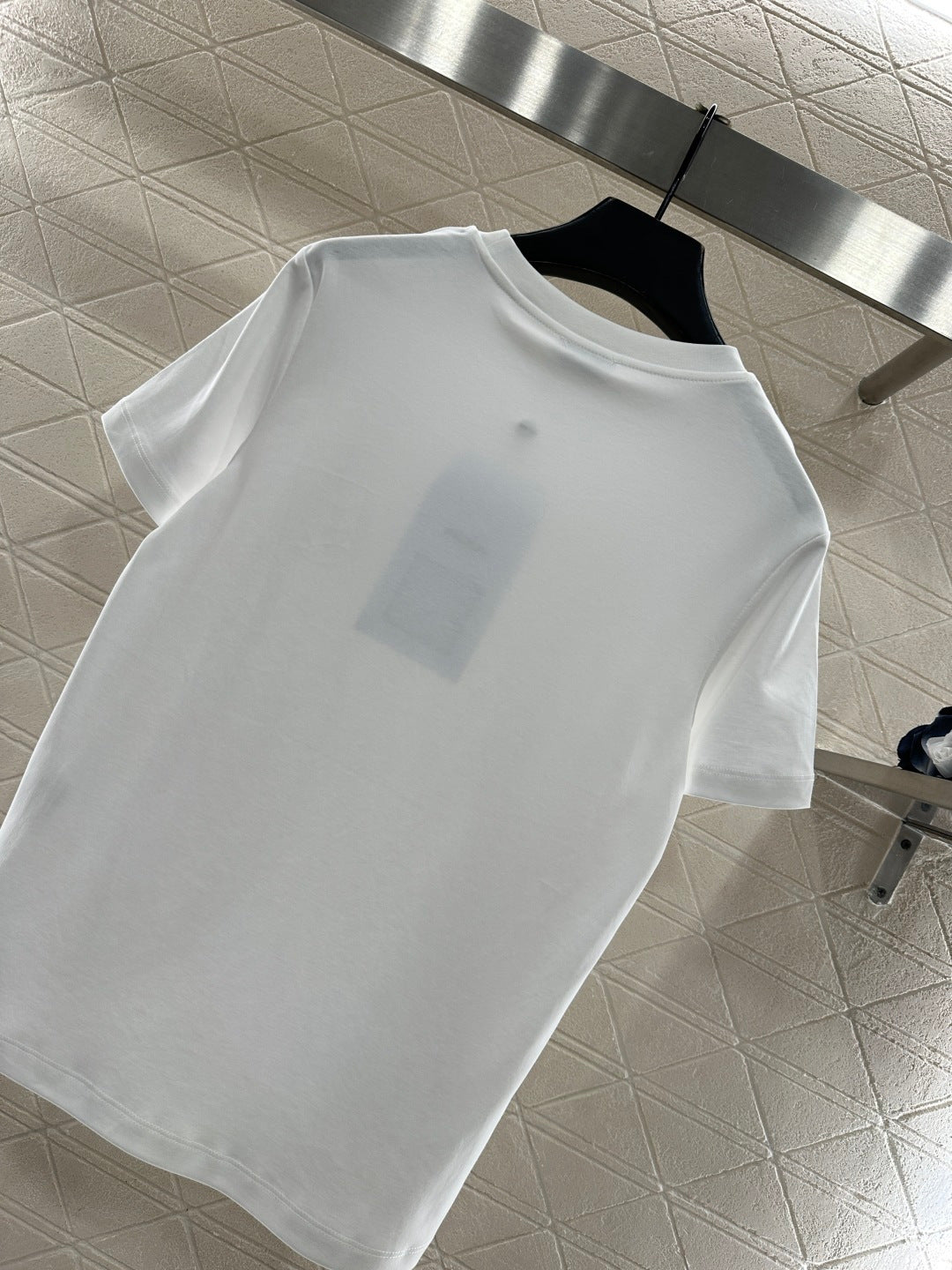 Rhinestone Beaded Logo T-Shirt
