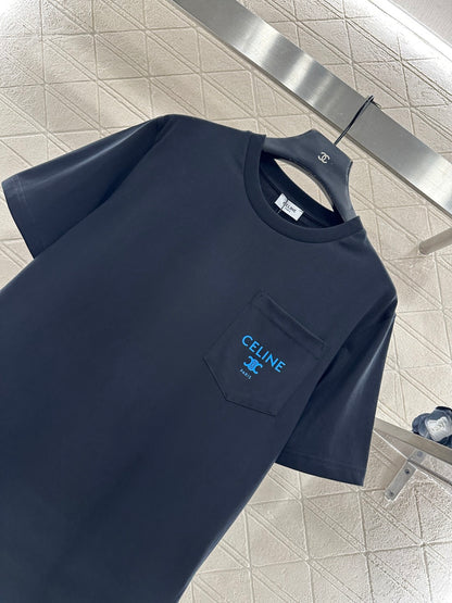 Logo Pocket Print T-Shirt