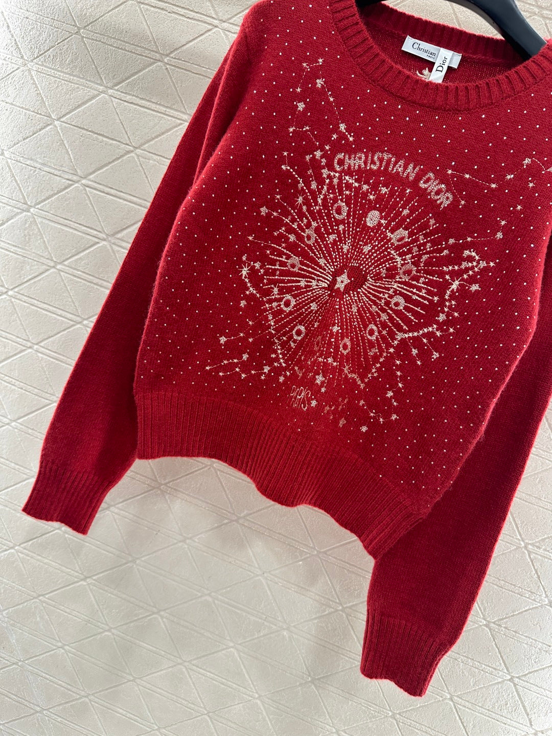 Rhinestone Starry Sky Sweater