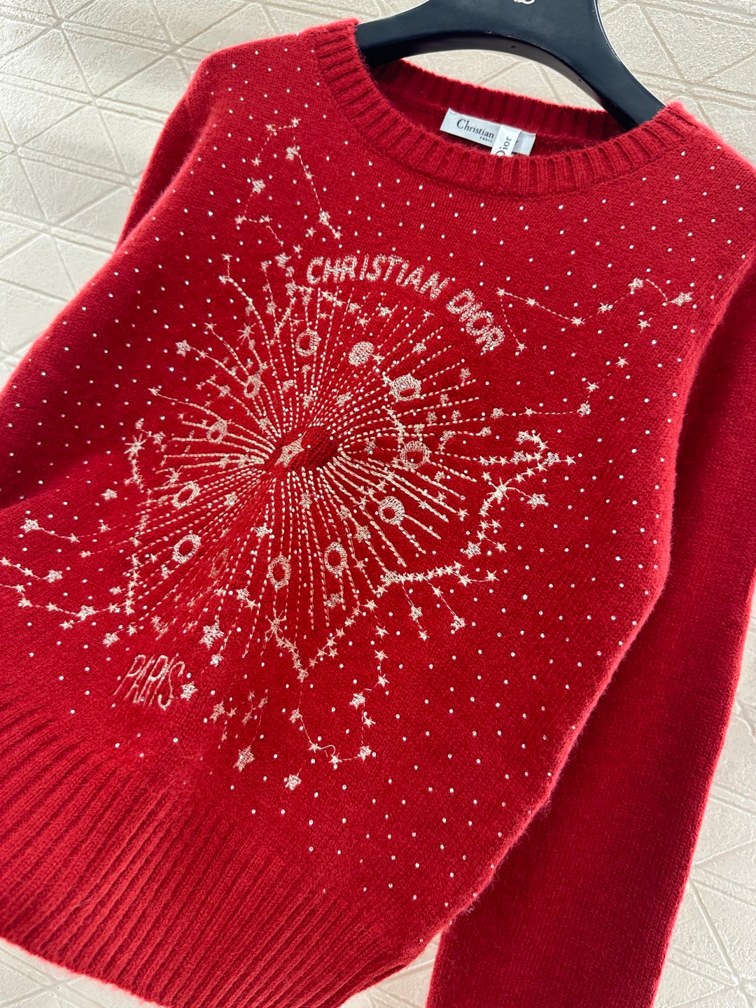 Rhinestone Starry Sky Sweater