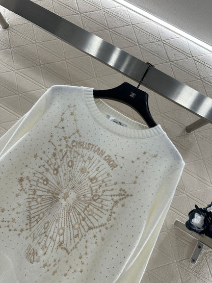Rhinestone Starry Sky Sweater