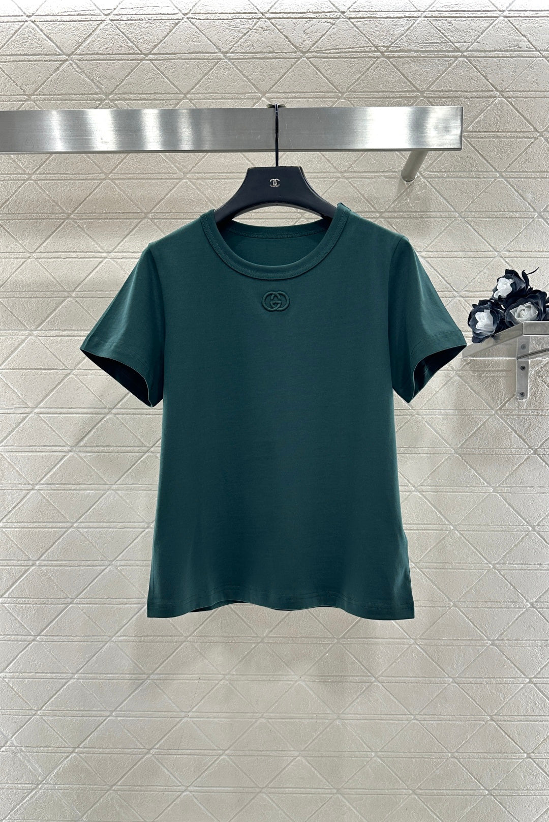 Embroidered Logo T-shirt