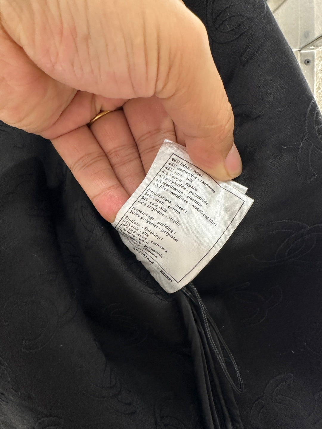 Heavy Embroidered Jacquard Jacket