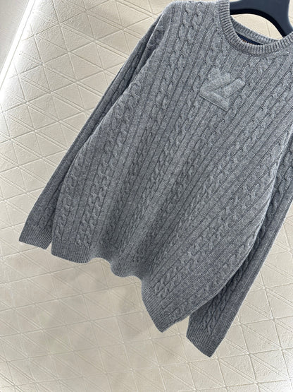 3D Letter Sweater