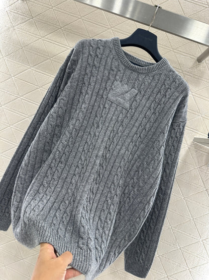 3D Letter Sweater