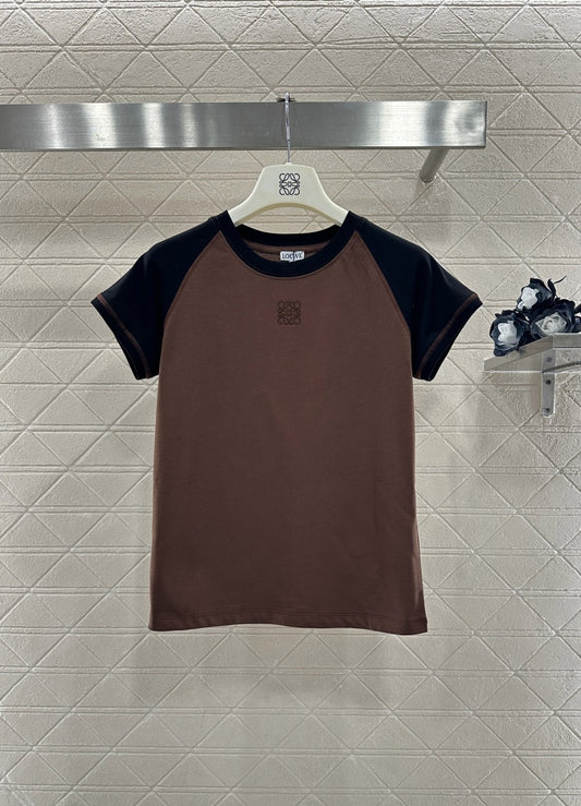 Raglan Color Block Short-Sleeve T-Shirt