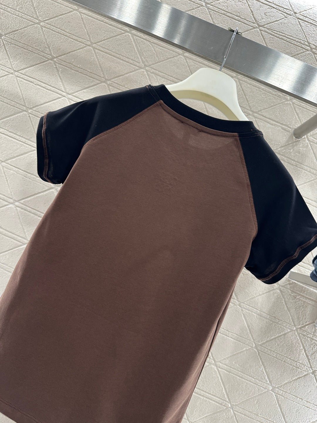 Raglan Color Block Short-Sleeve T-Shirt