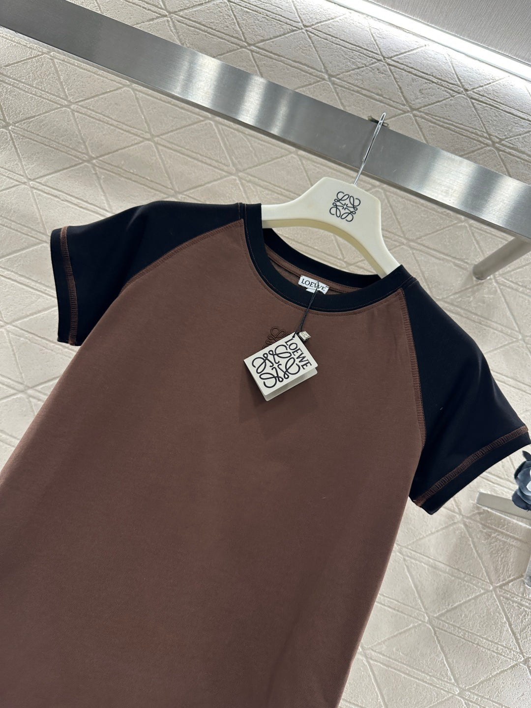 Raglan Color Block Short-Sleeve T-Shirt