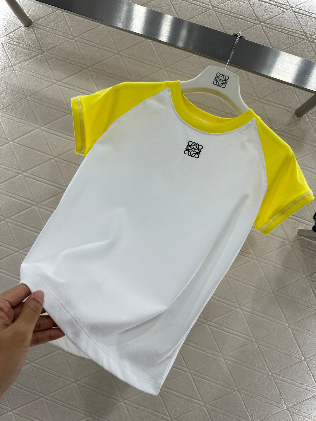 Raglan Color Block Short-Sleeve T-Shirt