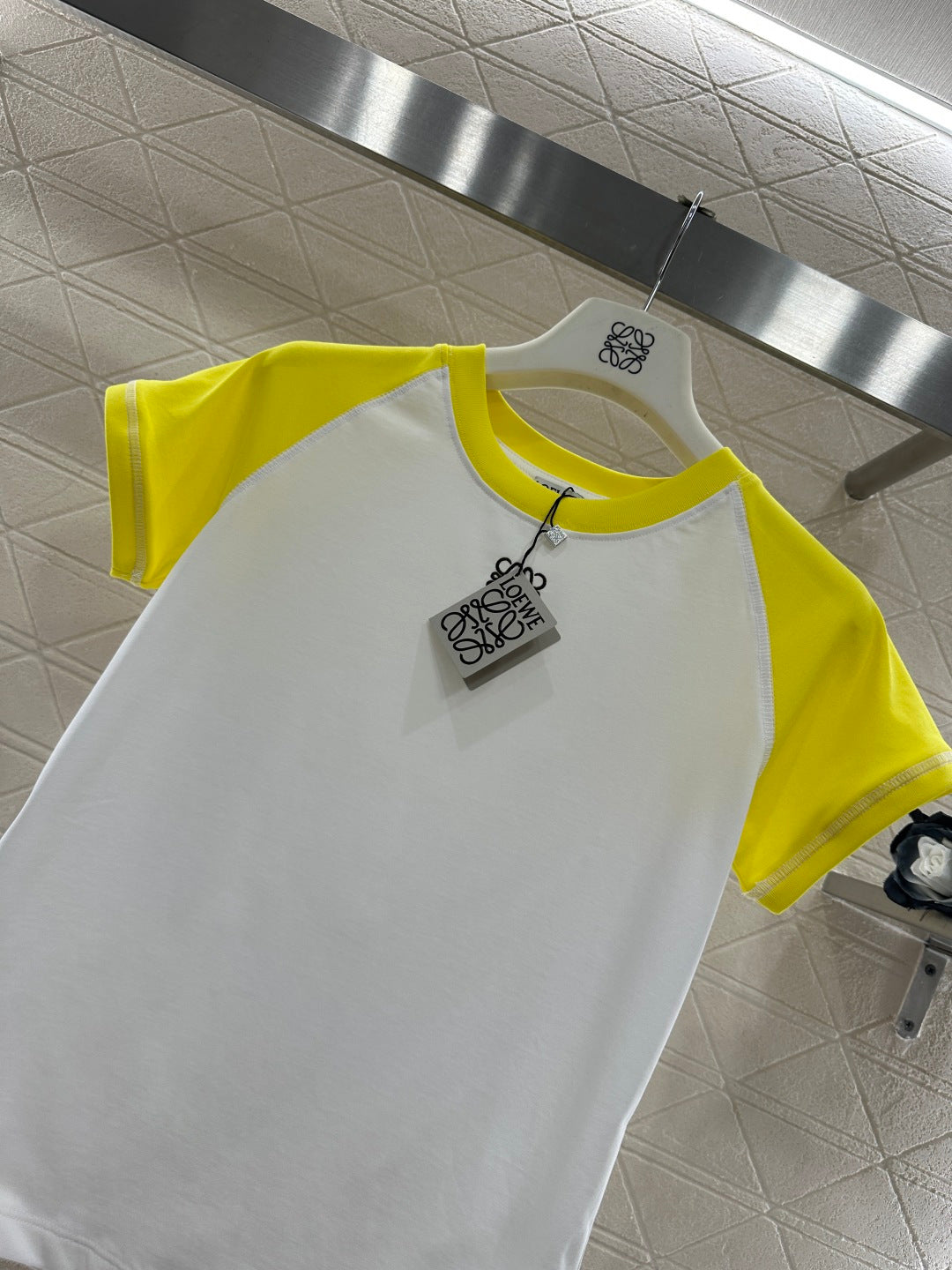 Raglan Color Block Short-Sleeve T-Shirt