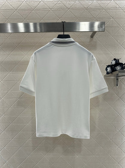 Side-cut Zipper T-shirt