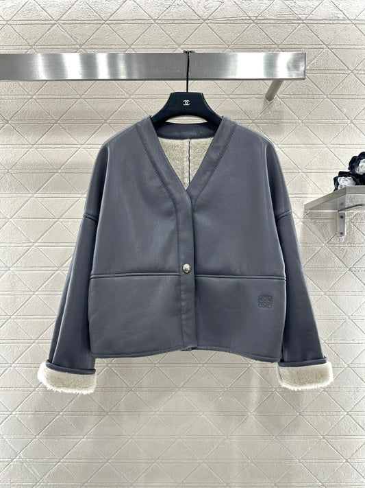 Eco-friendly Shearling Jacket