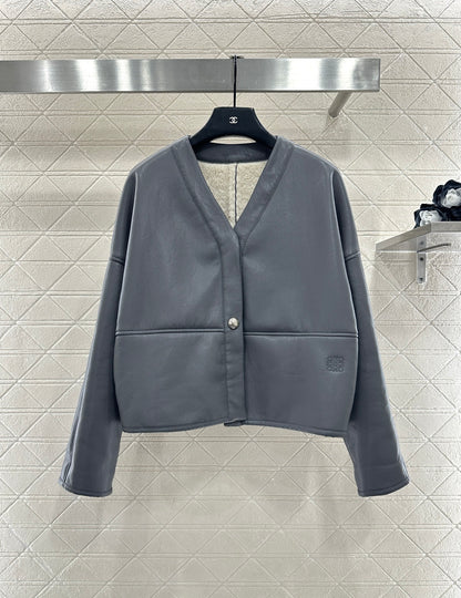 Eco-friendly Shearling Jacket