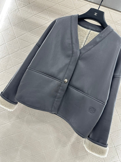 Eco-friendly Shearling Jacket
