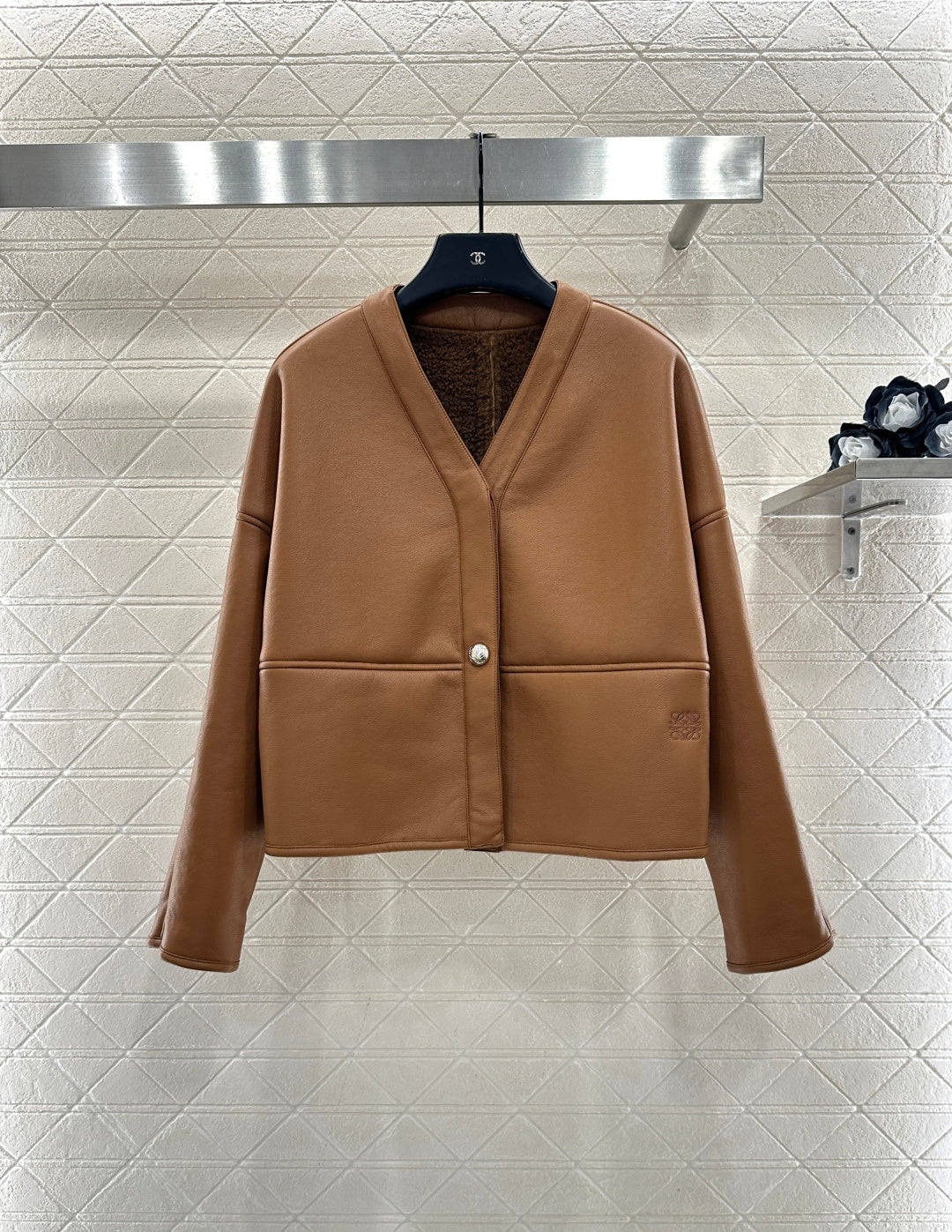 Eco-friendly Shearling Jacket