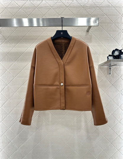 Eco-friendly Shearling Jacket