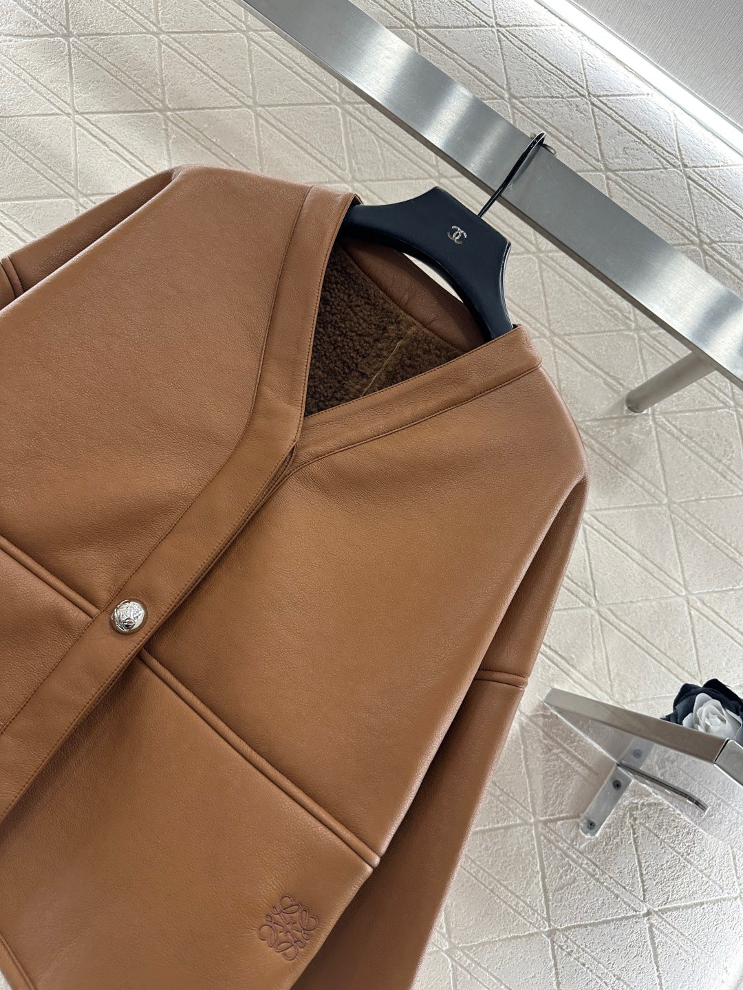 Eco-friendly Shearling Jacket