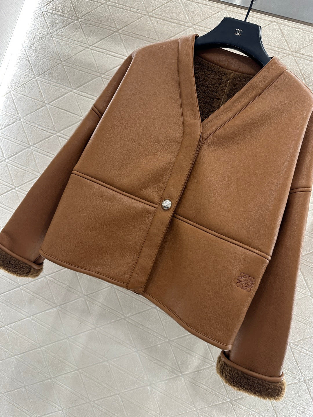 Eco-friendly Shearling Jacket