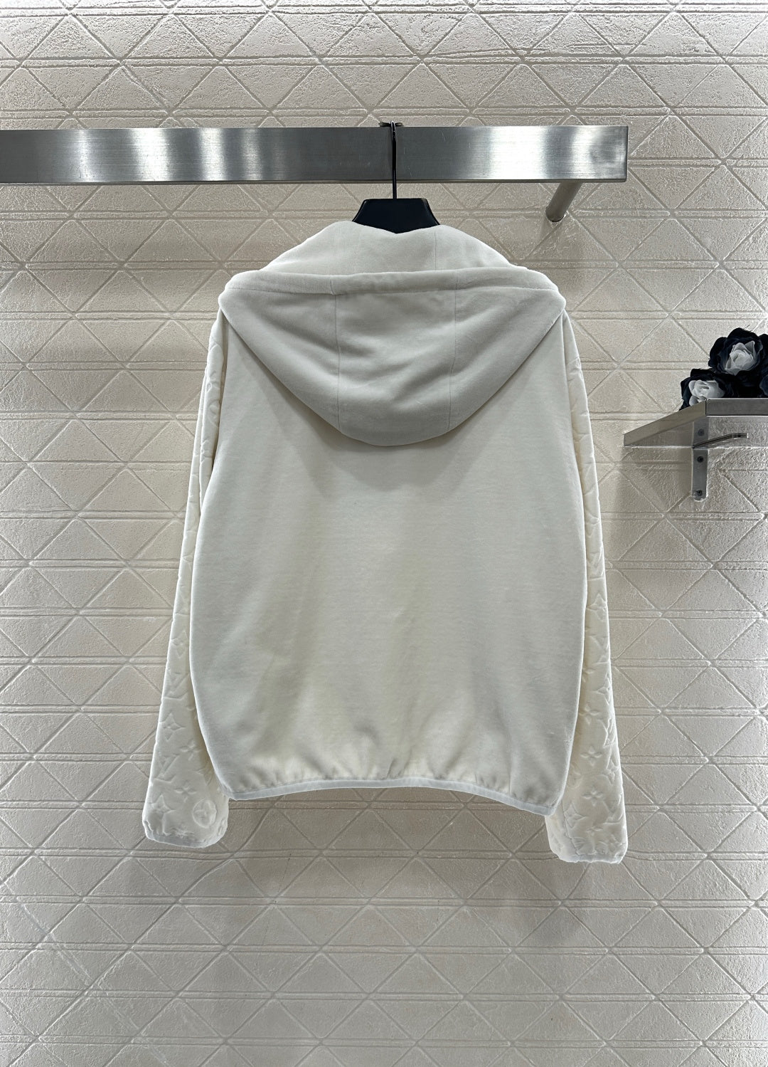 Patchwork Hooded Sweatshirt