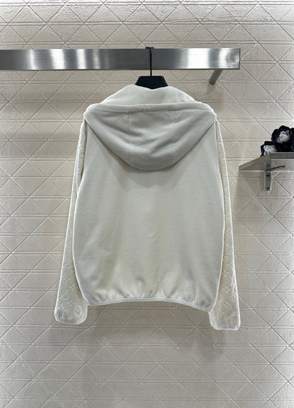 Patchwork Hooded Sweatshirt